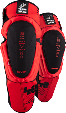 Tp199 Knee/Shin Guard Pair Le 40th Anniv Red Sm/Md