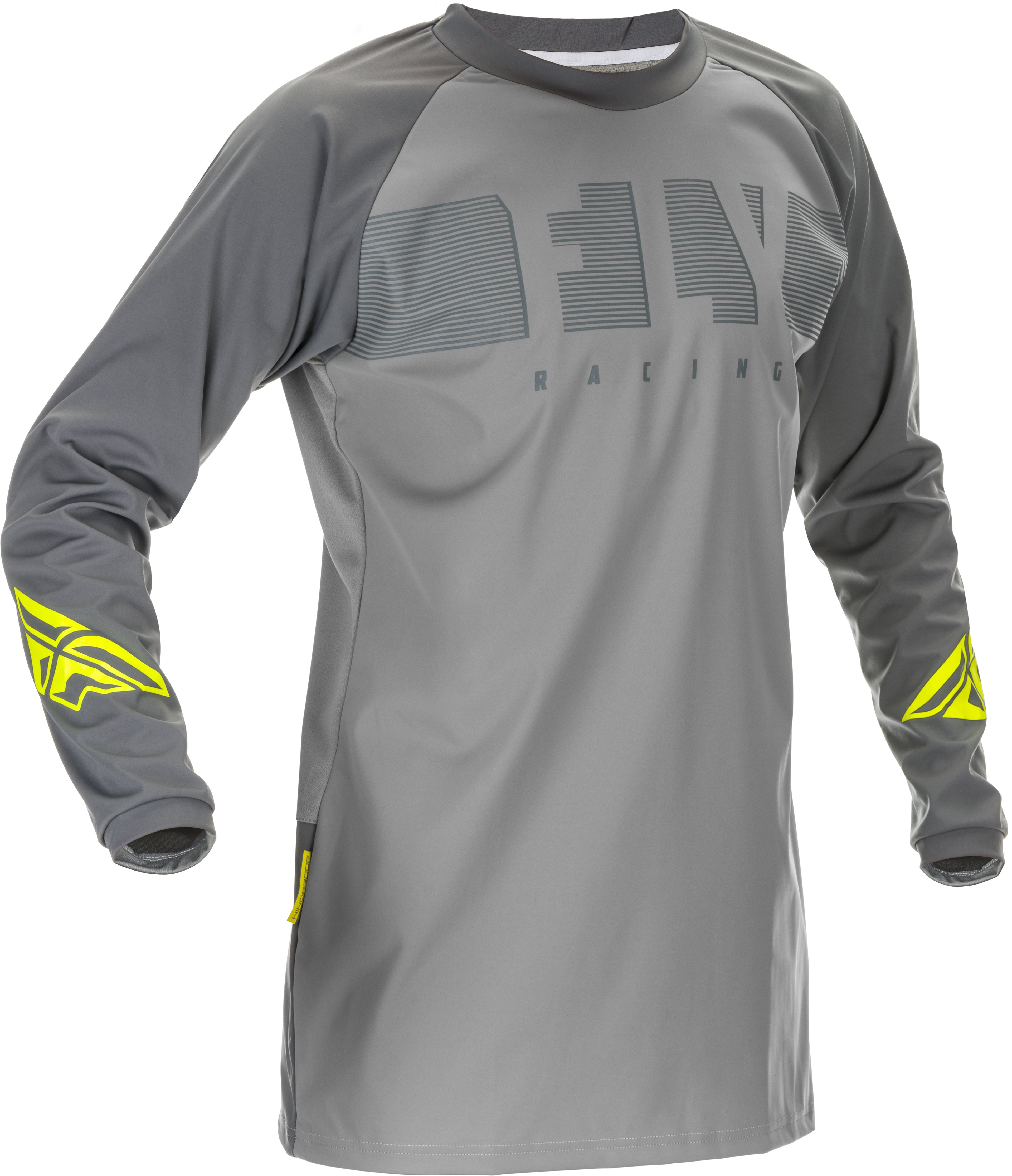 Windproof Jersey Grey/Hi Vis Lg