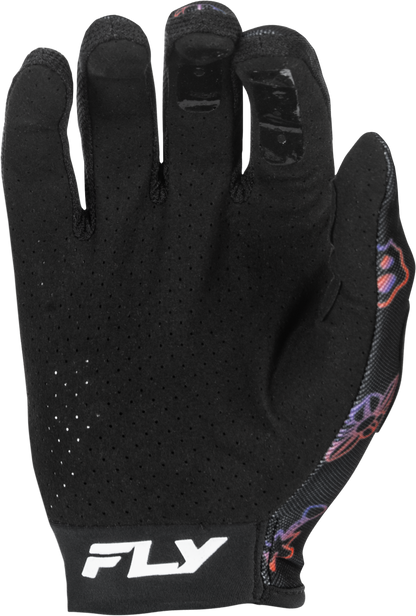 Lite Outline Gloves Black/Red/Purple Sm