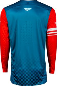 Youth Rayce Bicycle Jersey Red/White/Blue Yl