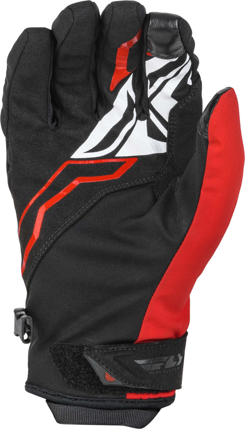 Youth Title Gloves Black/Red Sz 06