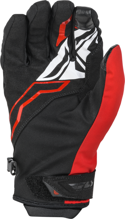 Youth Title Gloves Black/Red Sz 06