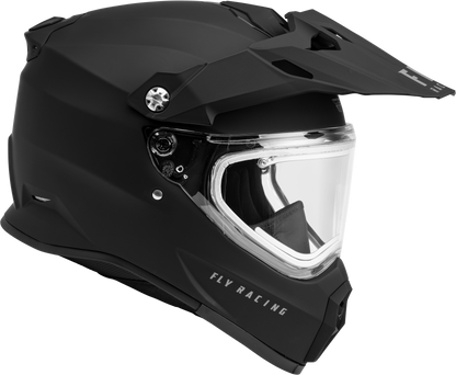 Trekker Cw Solid Helmet Elec Shld Matte Black Xs
