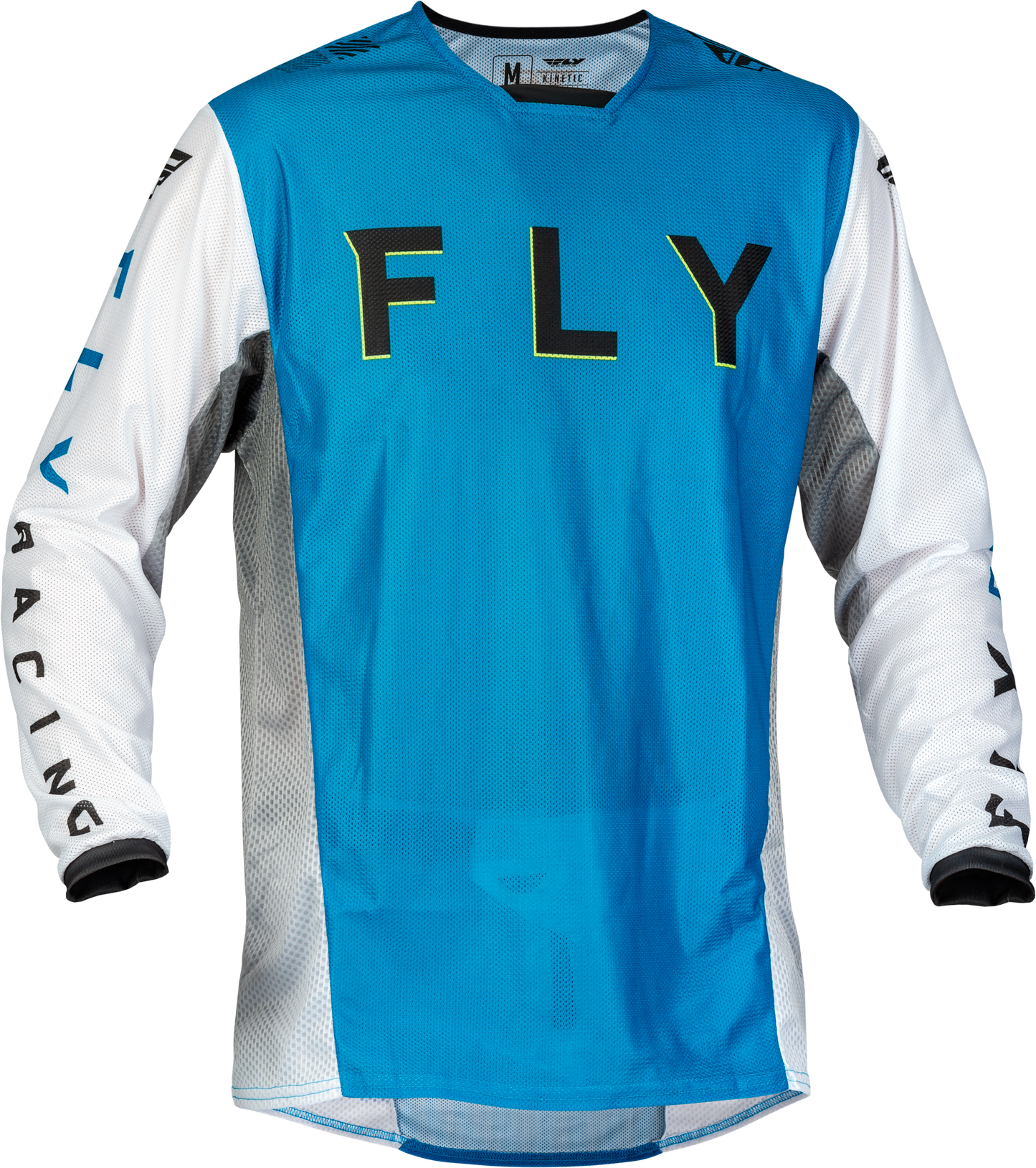 Kinetic Mesh Kore Jersey Blue/White/Hi Vis Xl