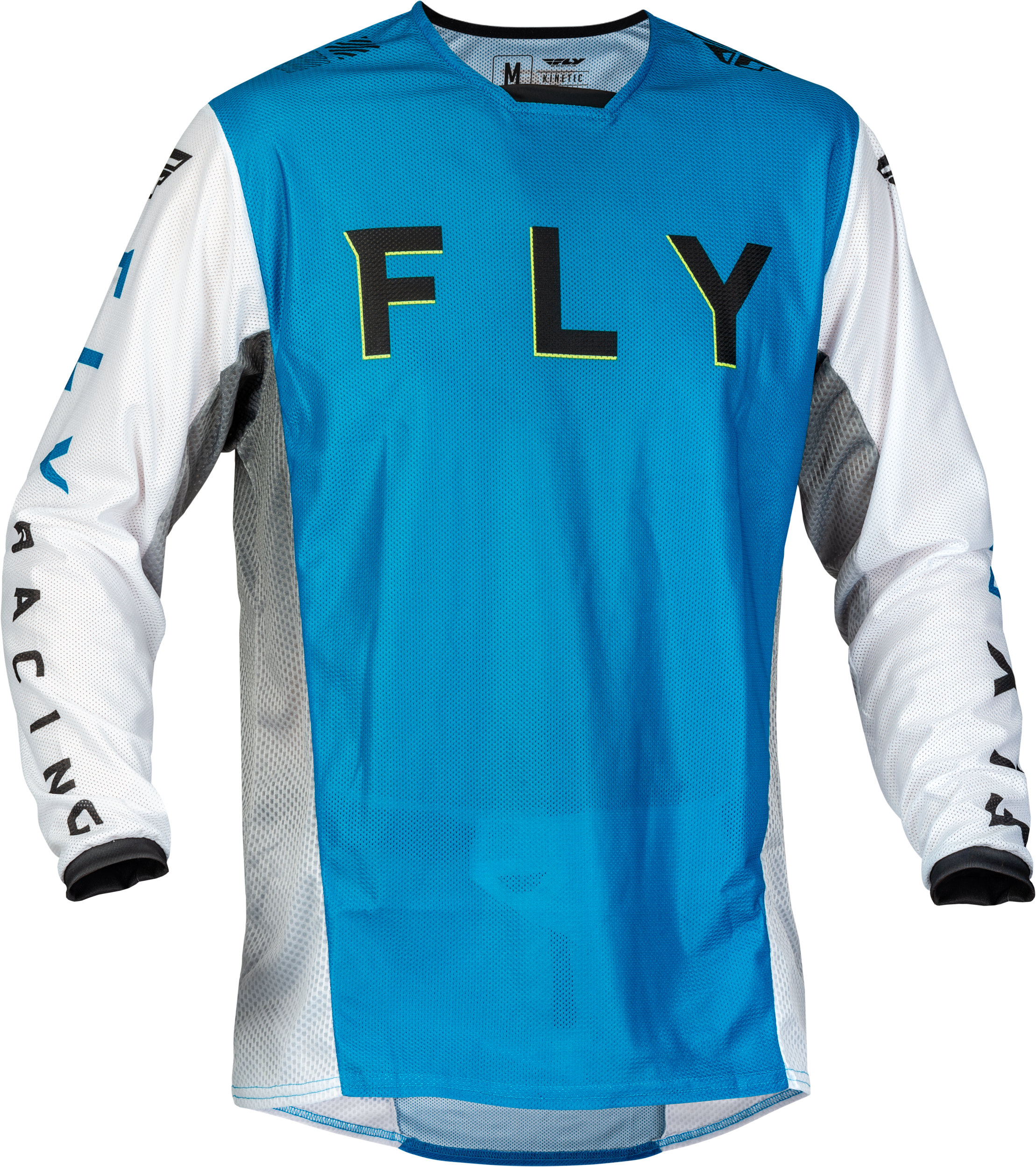 Kinetic Mesh Kore Jersey Blue/White/Hi Vis Sm