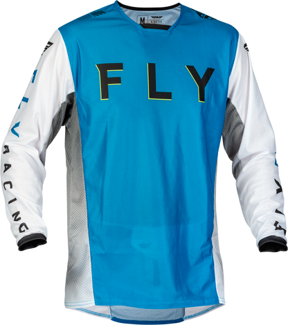 Kinetic Mesh Kore Jersey Blue/White/Hi Vis Md