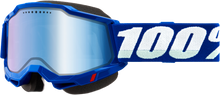 Accuri 2 Snowmobile Goggle Blue W/ Blue Mirror Lens