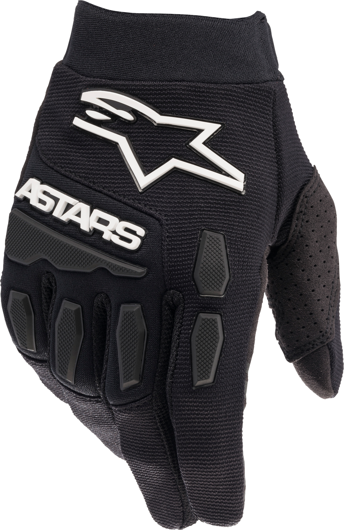 Youth Full Bore Gloves Black/White Yxs