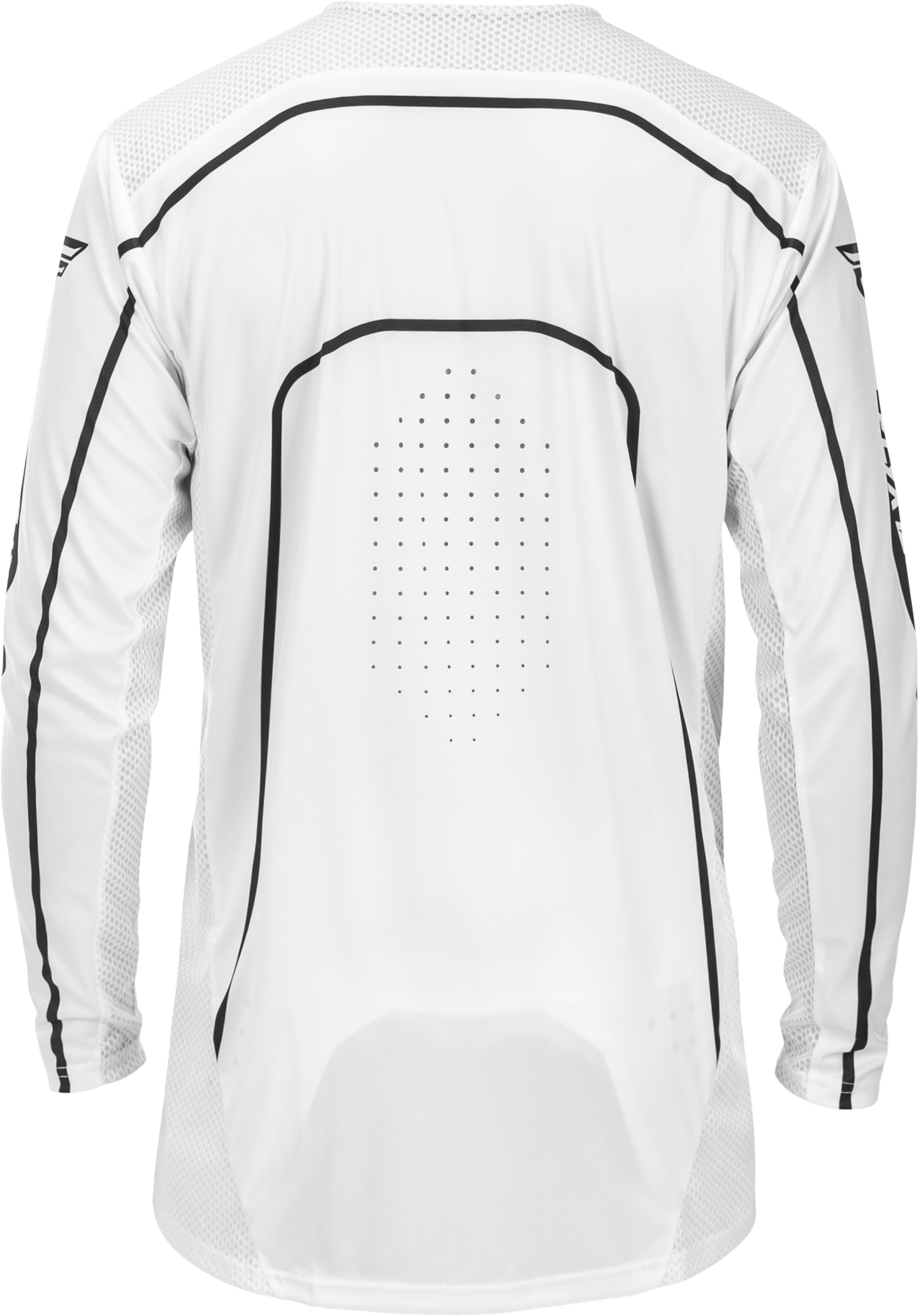 Youth Rayce Bicycle Jersey White/Black Ys