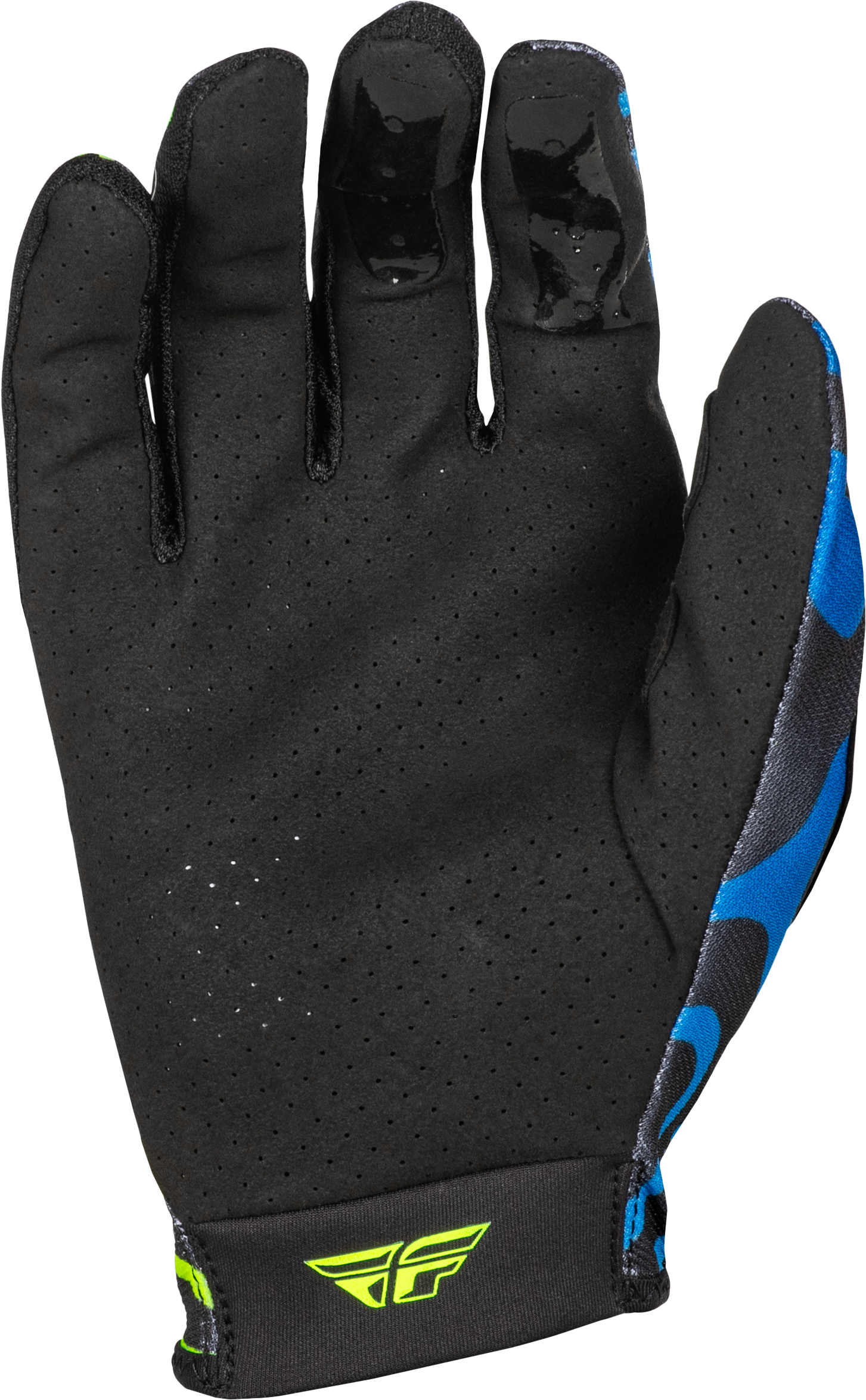 Youth Lite Zen Gloves Black/Blue/Hi Vis Ym