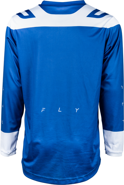 F 16 Jersey True Blue/White 2x