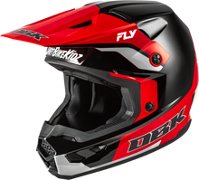 Fly Racing Kinetic DBK Helmet - Black/Red/Grey