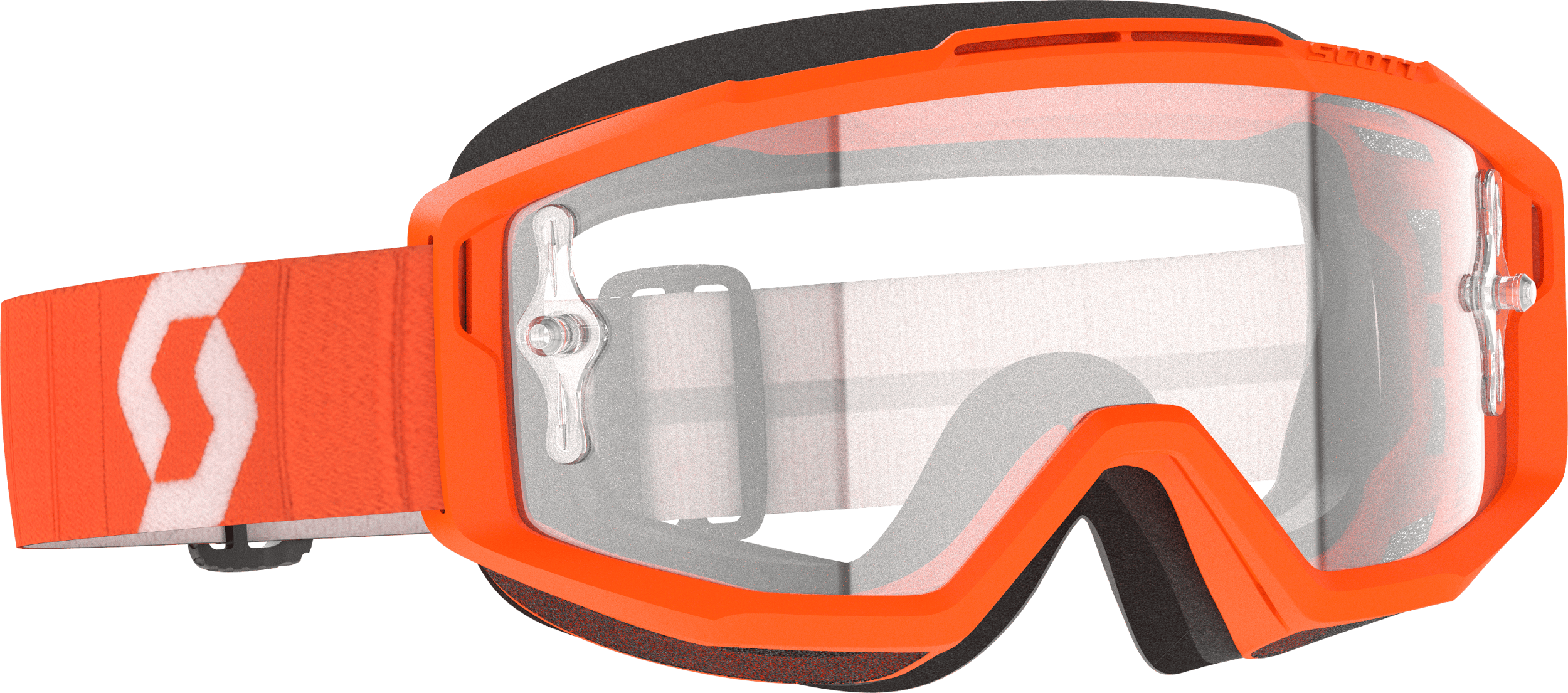 Split Otg Goggle Orange Clear Lens