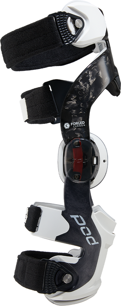K8 3.0 Knee Brace Carbon (Rt) Carbon/White Lg