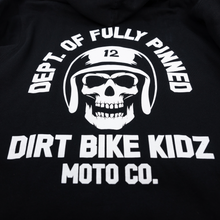 Fully Pinned Hoodie Black Xl