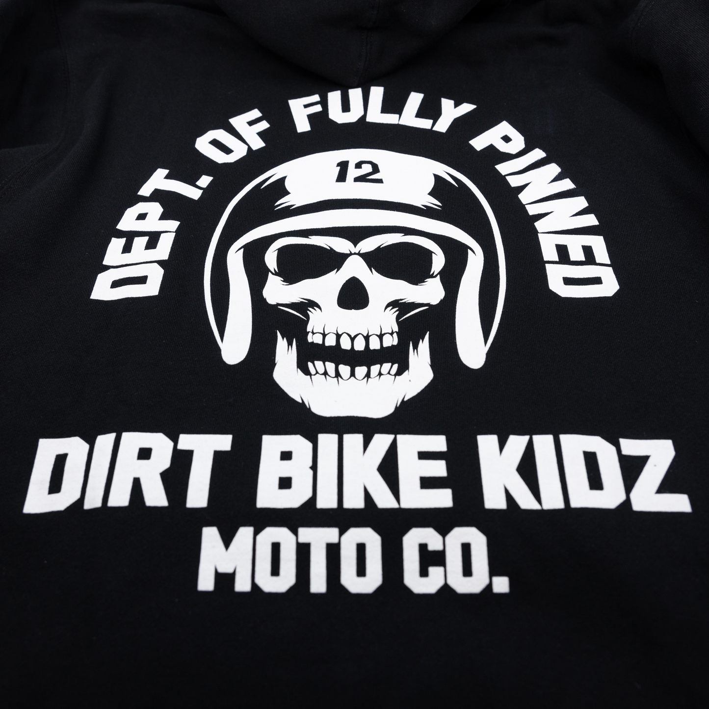 Fully Pinned Youth Hoodie Black Yx