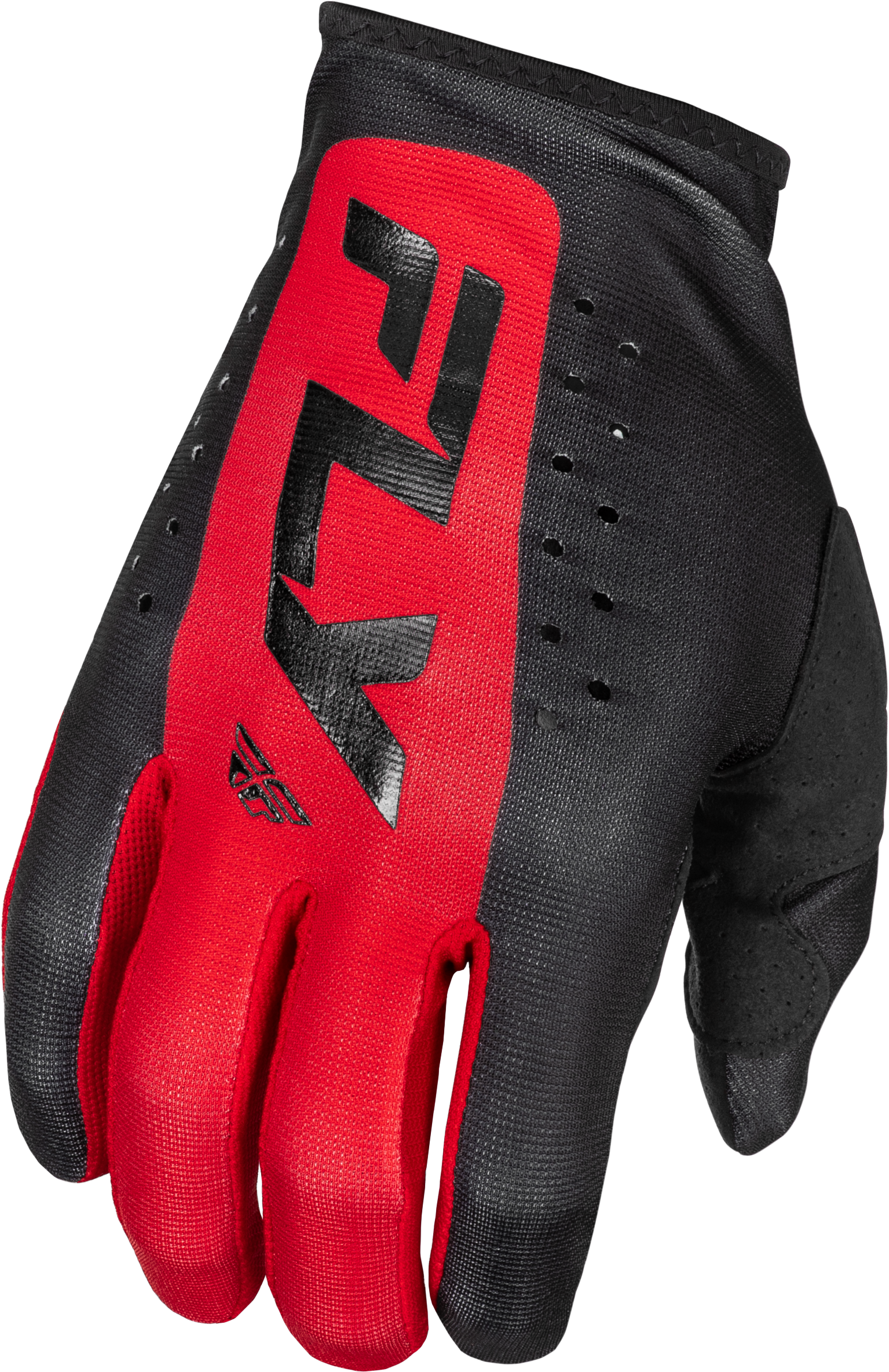 Youth Lite Gloves Black/Red Ys