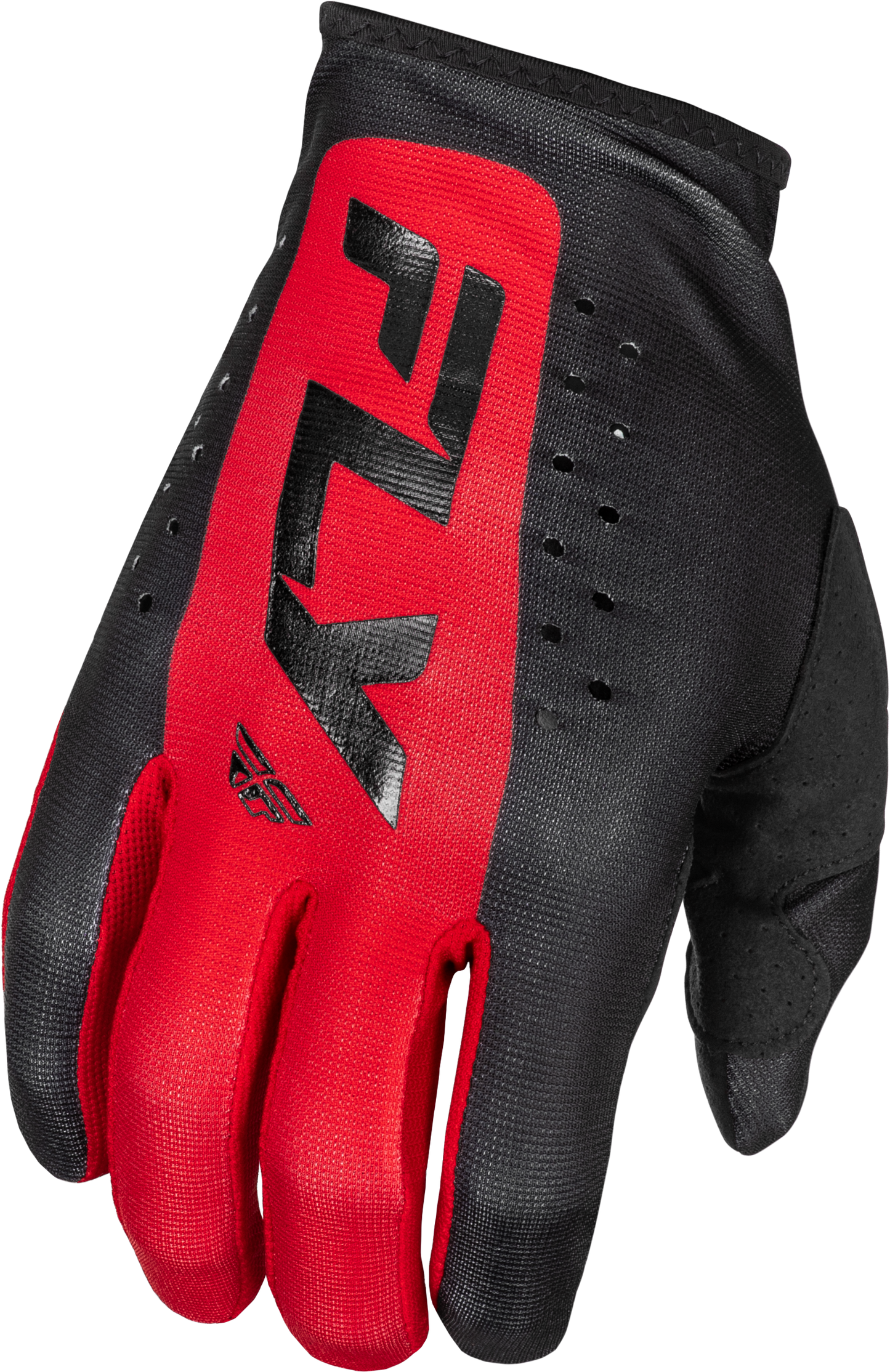 Lite Gloves Black/Red Lg