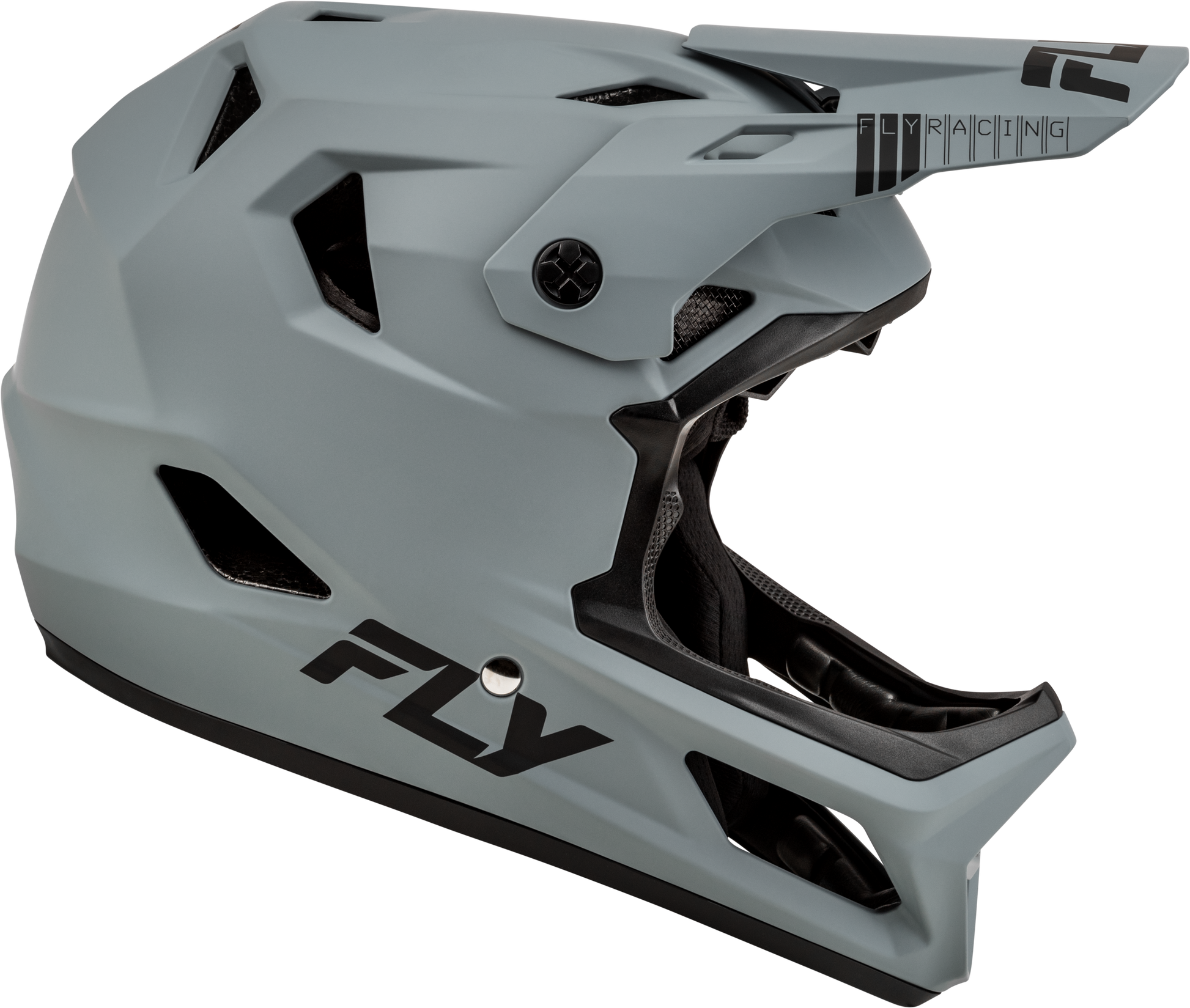 Youth Rayce Bicycle Helmet Matte Grey Ys
