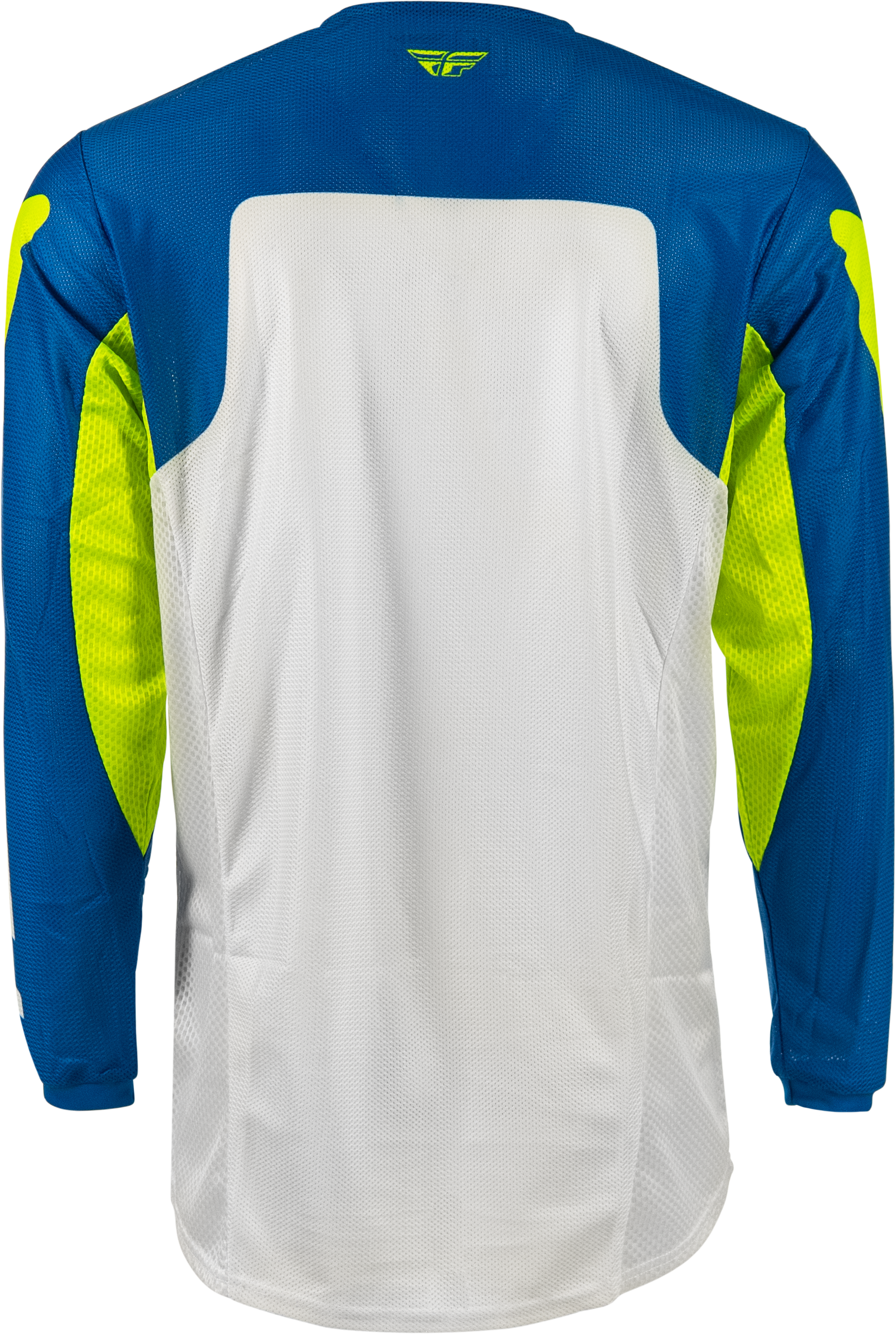 Kinetic Mesh Jersey Blue/White/Hi Vis Lg