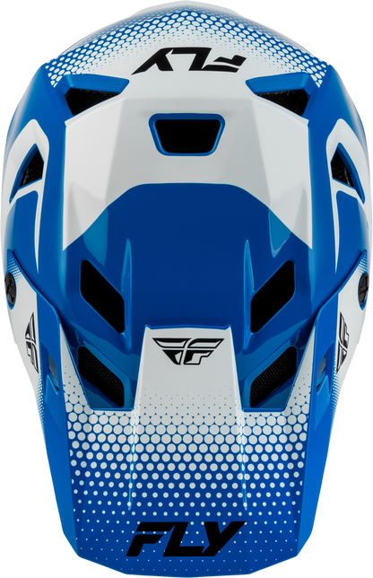 Yth Rayce Sonar Bicycle Hlmt Blue/White/Black Ym