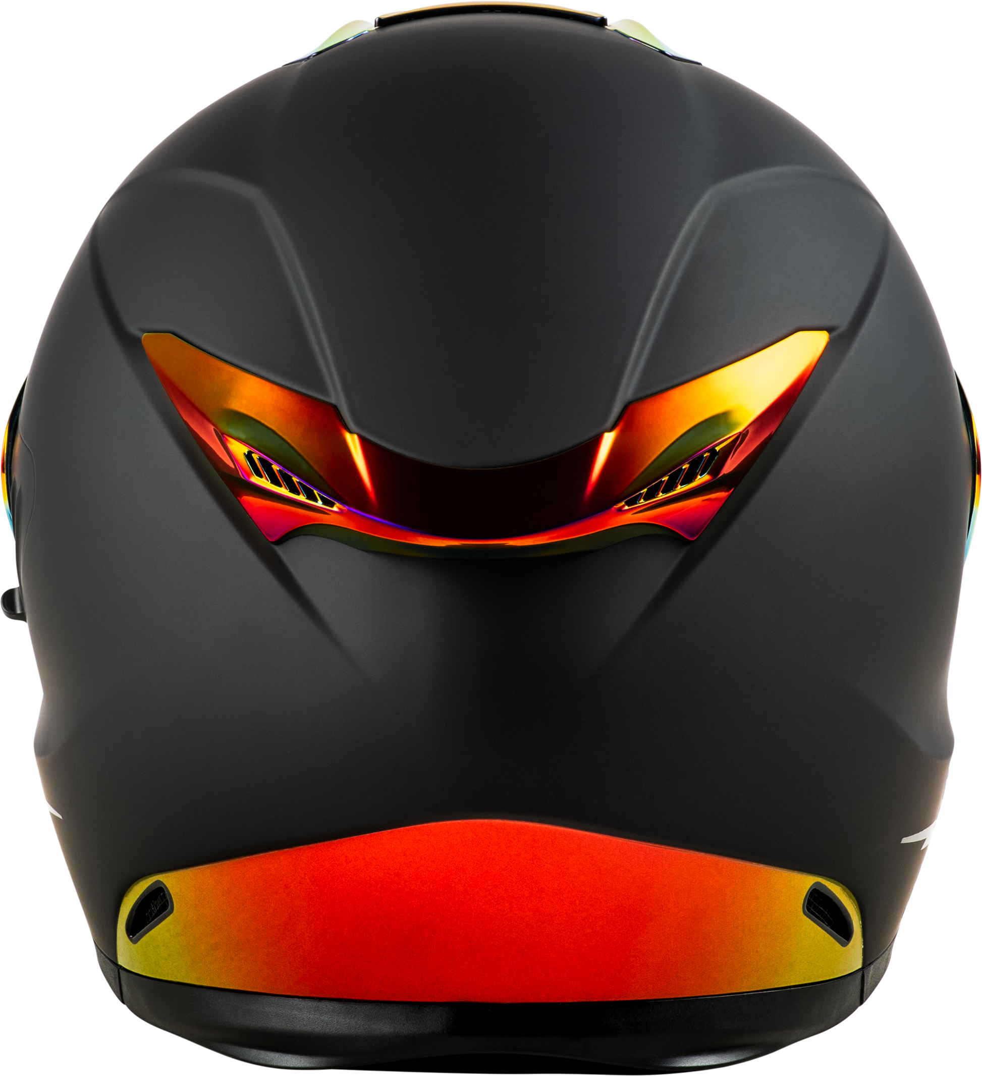 Sentinel Recon Helmet Matte Black/Fire Chrome Md