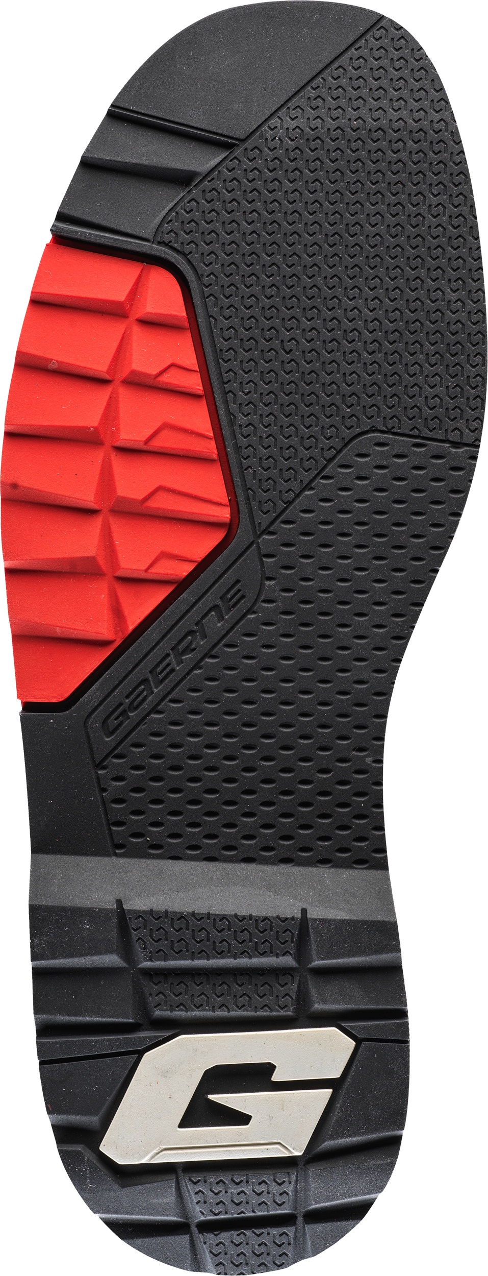 Sg 22 Boot Sole Pair Black/Red Sz 07