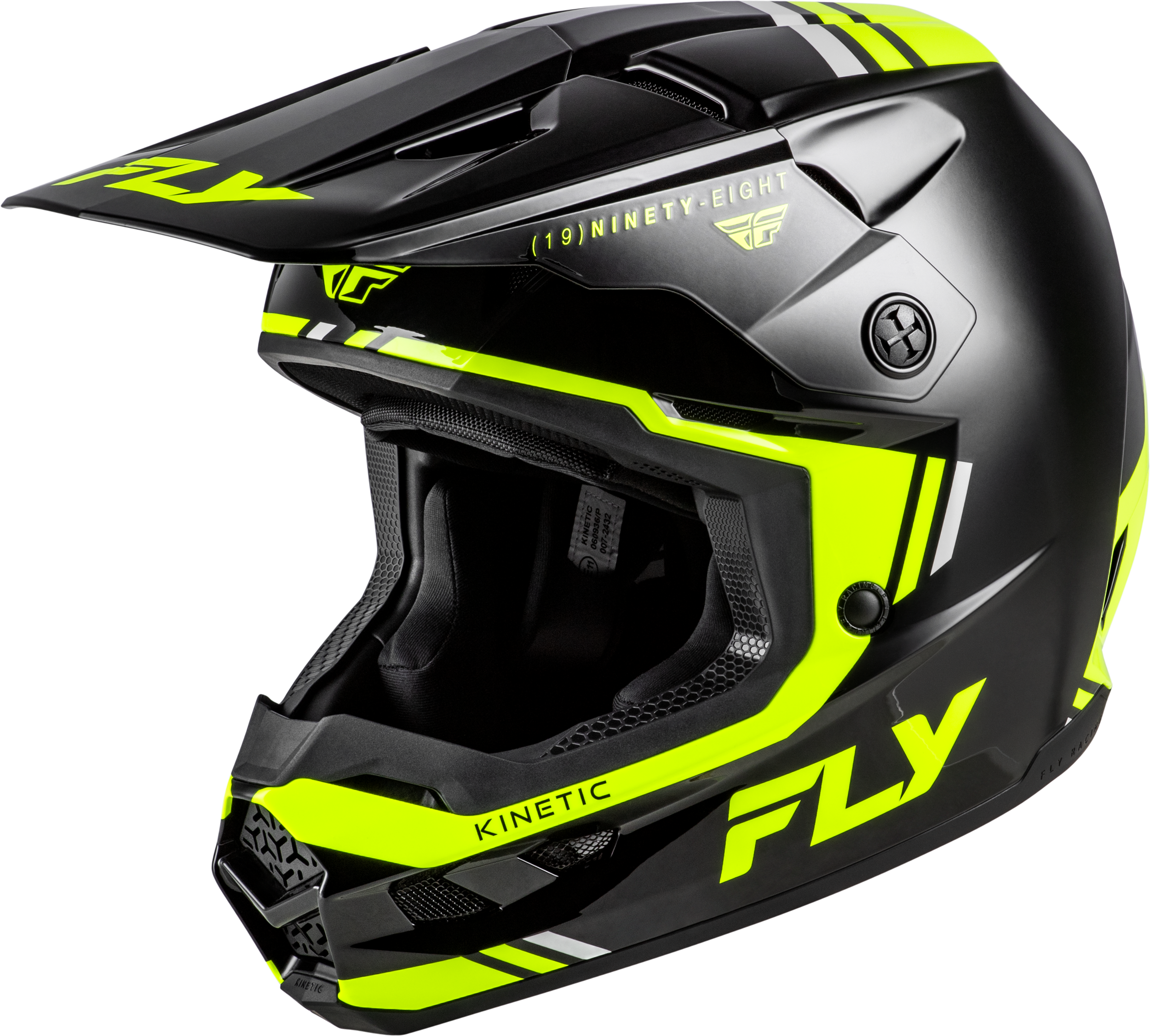 Kinetic Verdict Helmet Black/Hi Vis/Grey 2x