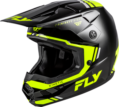 Kinetic Verdict Helmet Black/Hi Vis/Grey Lg