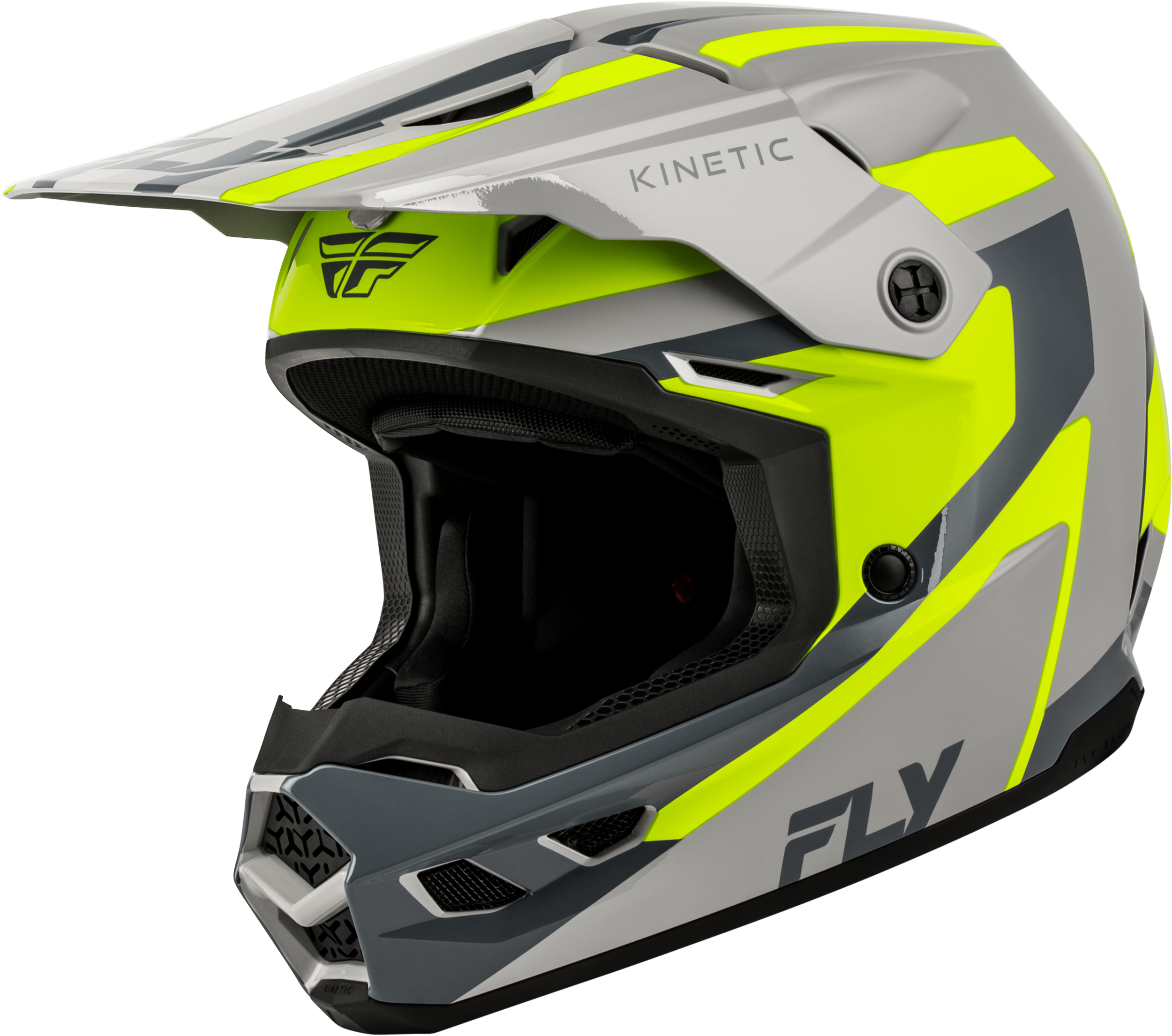 Kinetic Sync Helmet Grey/Hi Vis Xs