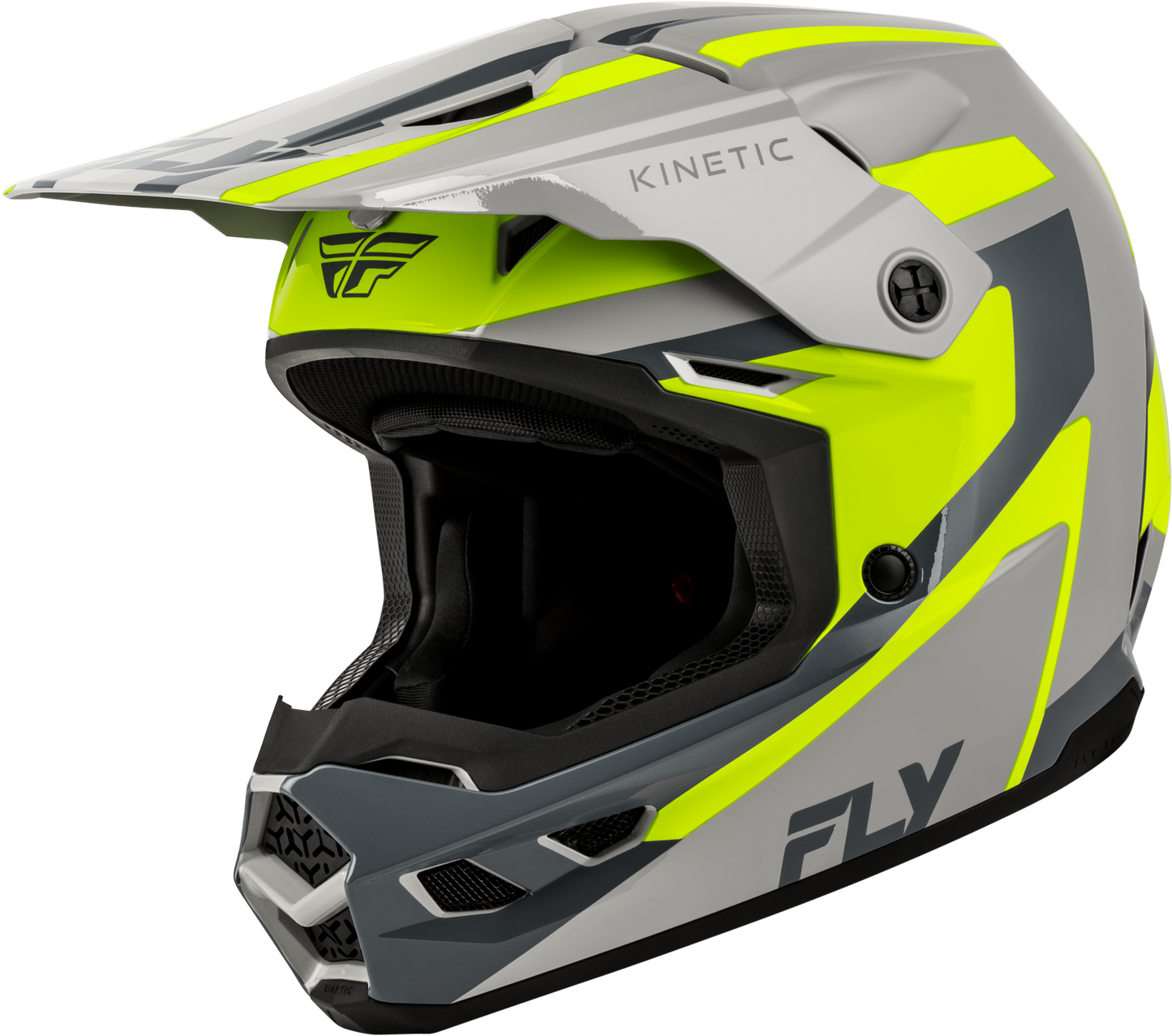 Kinetic Sync Helmet Grey/Hi Vis Sm