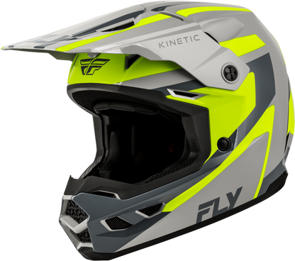 Kinetic Sync Helmet Grey/Hi Vis Sm