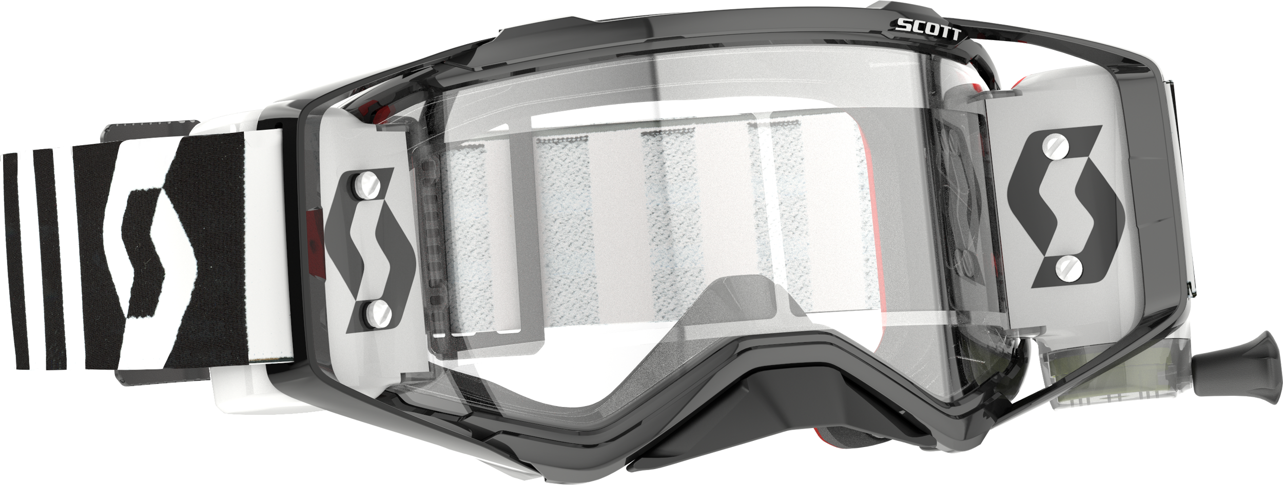 Prospect Wfs Goggle Racing Blk/Wht Clear Works