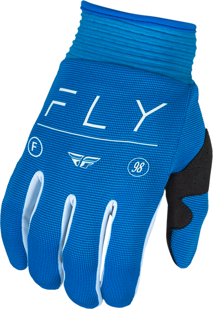 Youth F 16 Gloves True Blue/White Yxs