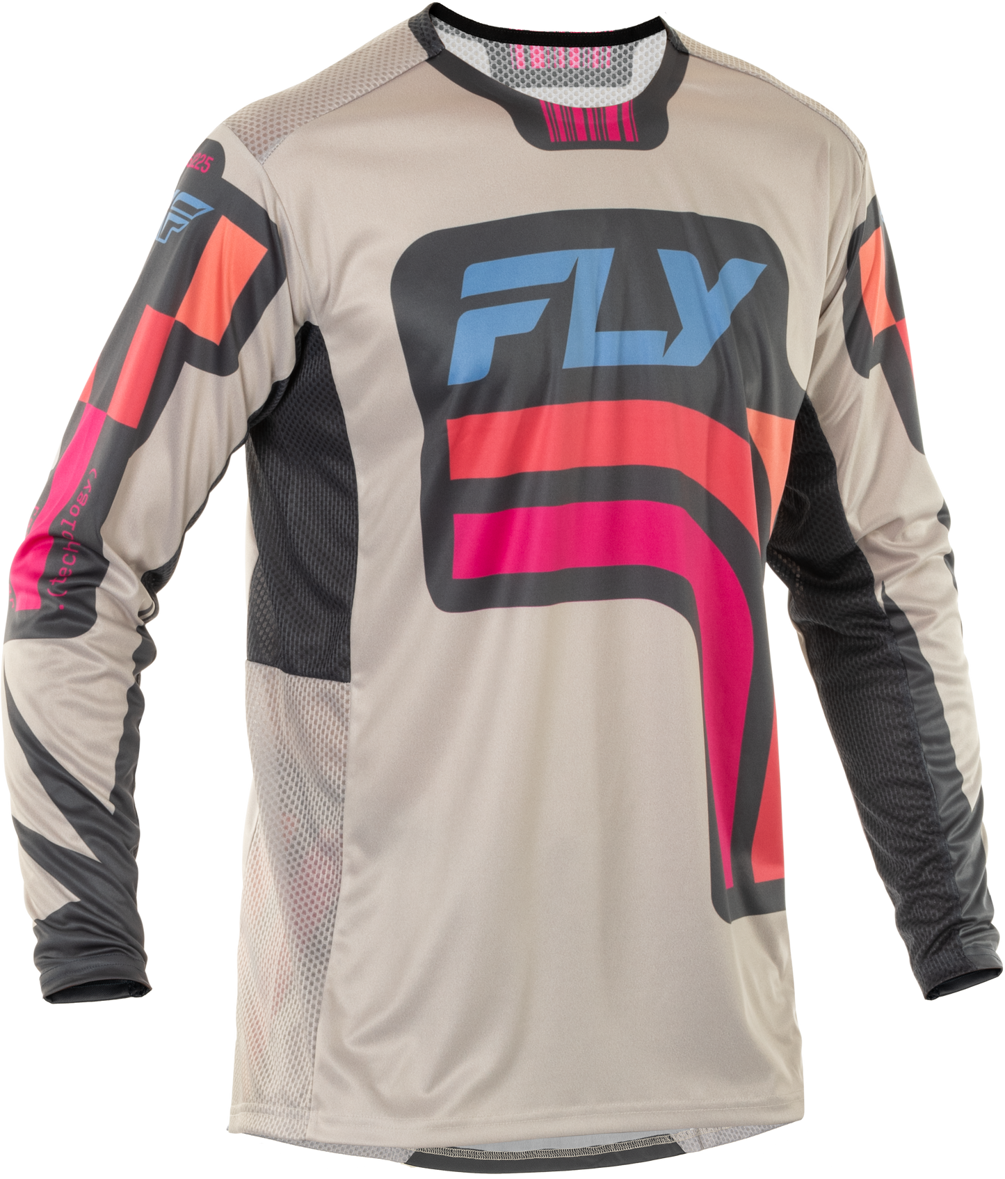 Lite Vice Jersey Light Grey/Pink/Coral Xl