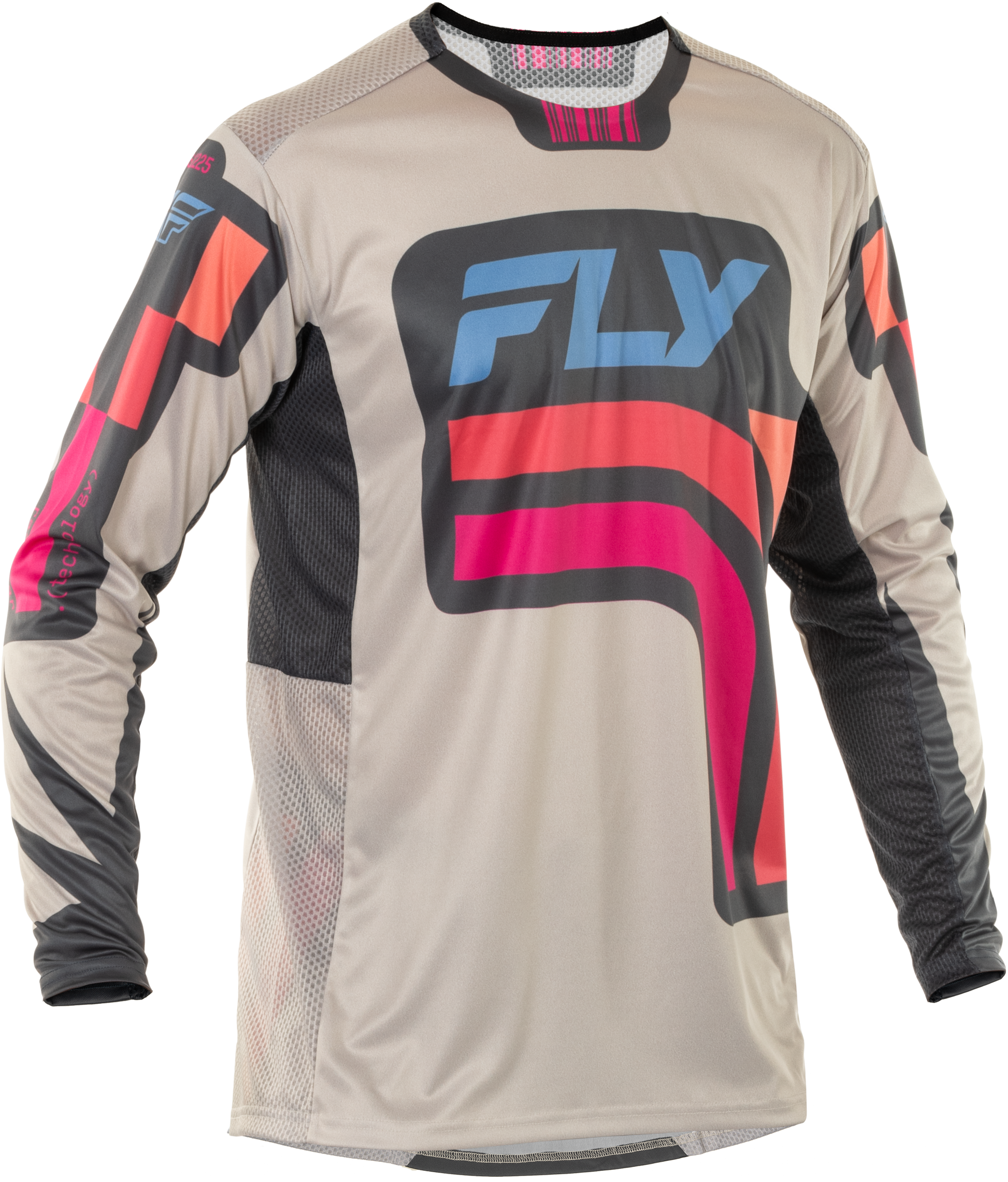 Lite Vice Jersey Light Grey/Pink/Coral 2x