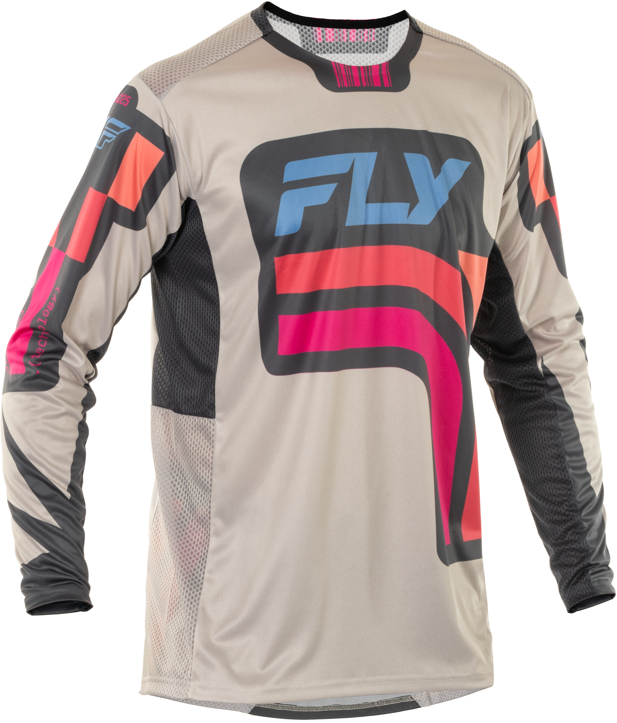 Lite Vice Jersey Light Grey/Pink/Coral Sm