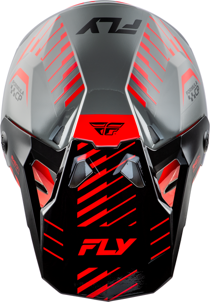 Formula Cp Slice Helmet Grey/Red/Black 2x