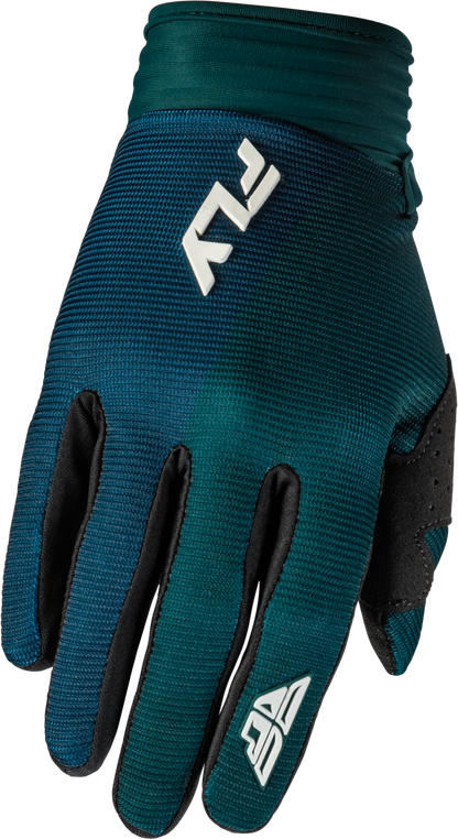 F 16 Gloves Teal/White Sm