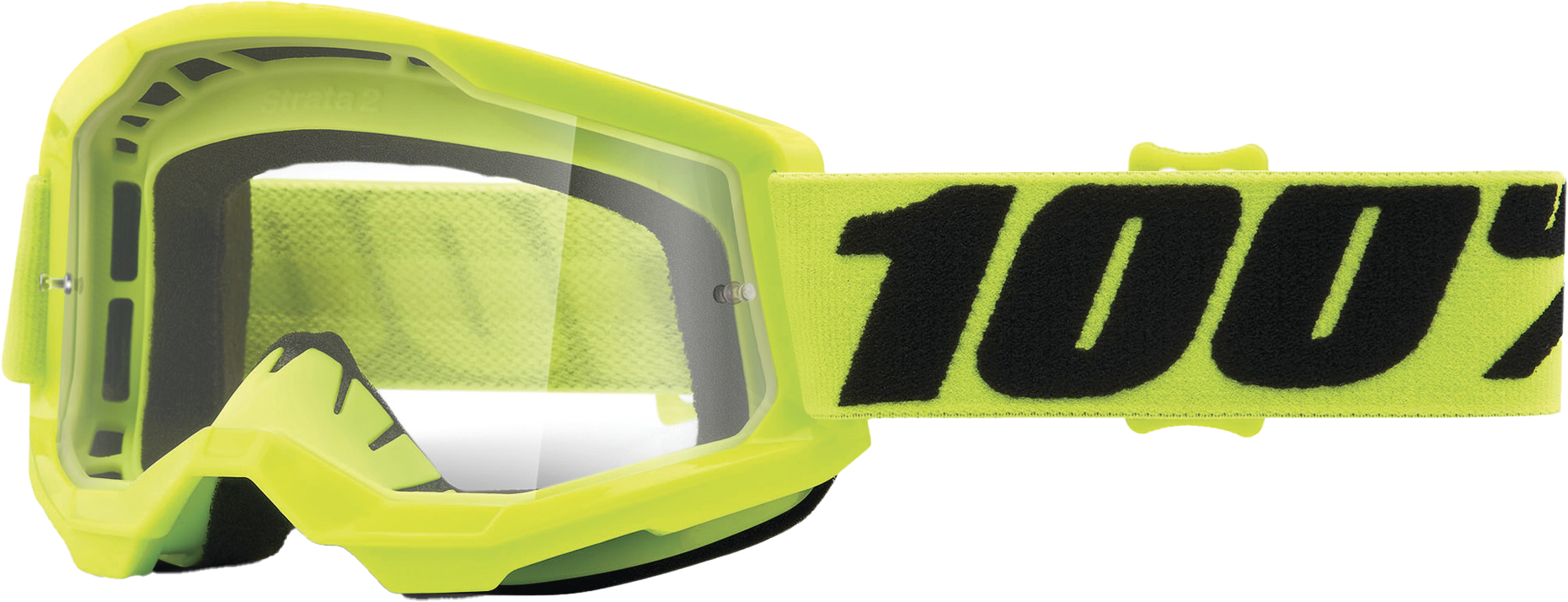 Strata 2 Junior Goggle Fluo Yellow Clear Lens