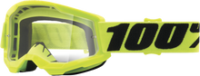 Strata 2 Junior Goggle Fluo Yellow Clear Lens