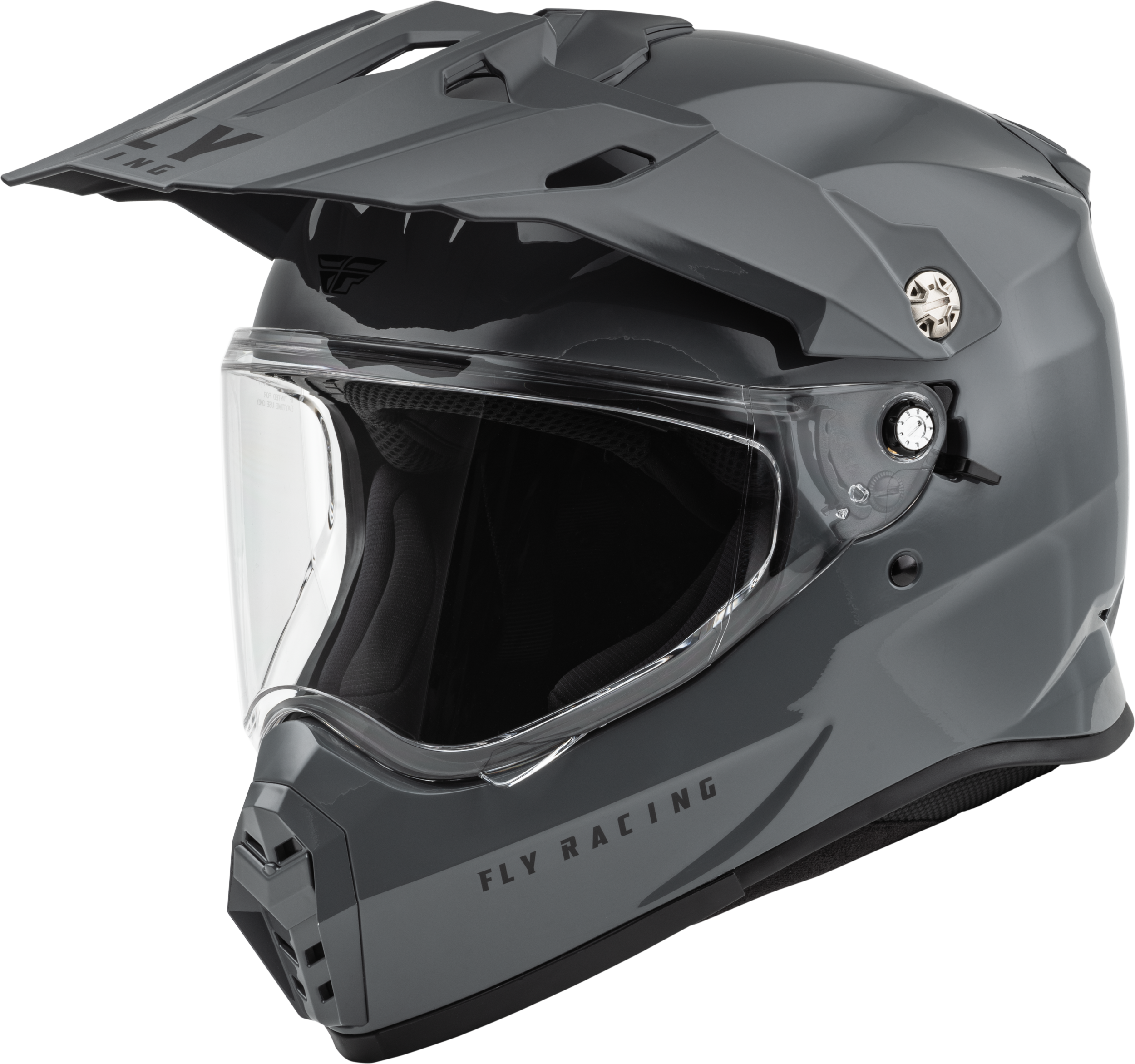 Trekker Solid Helmet Grey Lg
