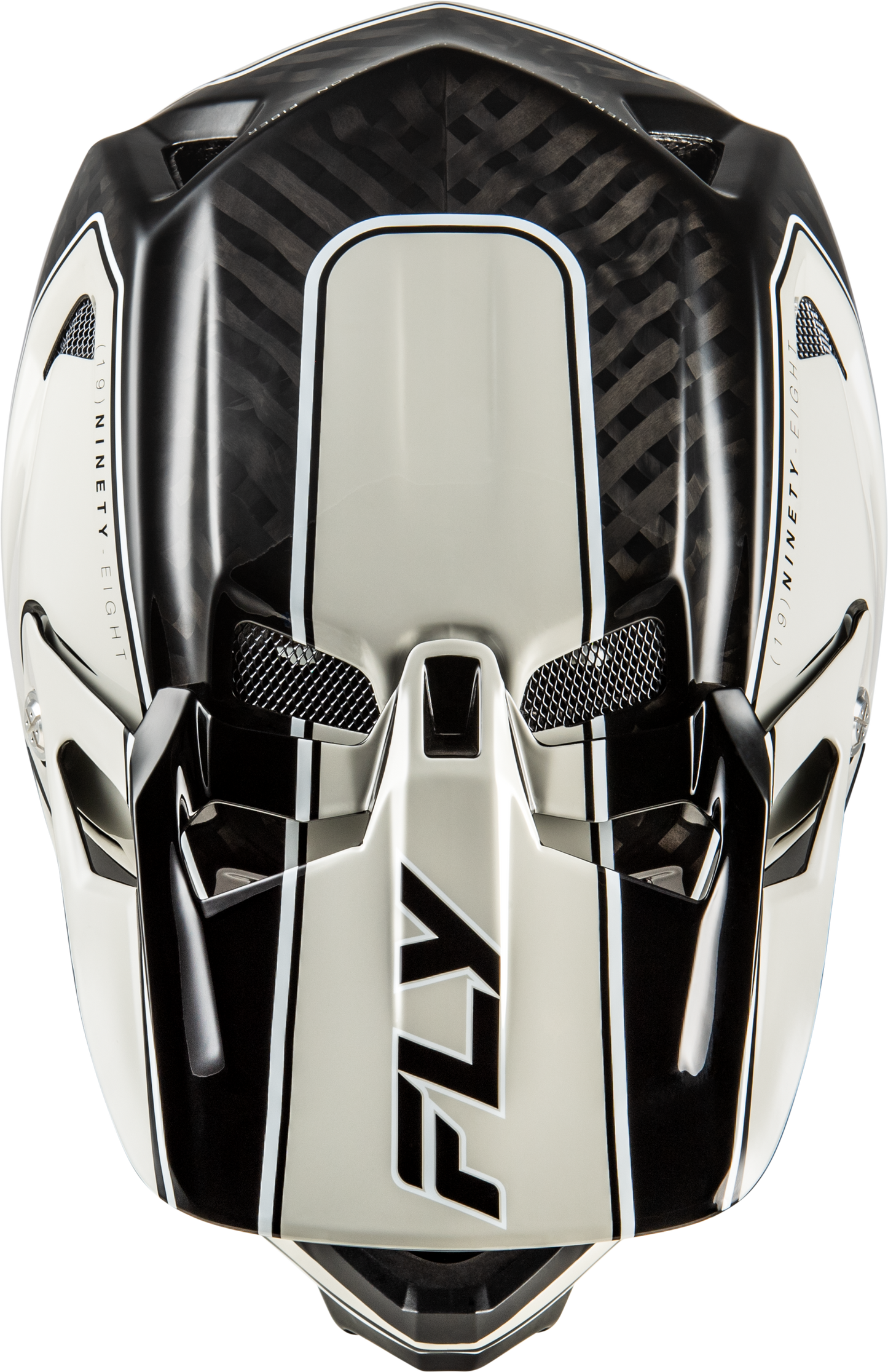 Werx R Flow Carbon Helmet Black Carbon/Grey Sm