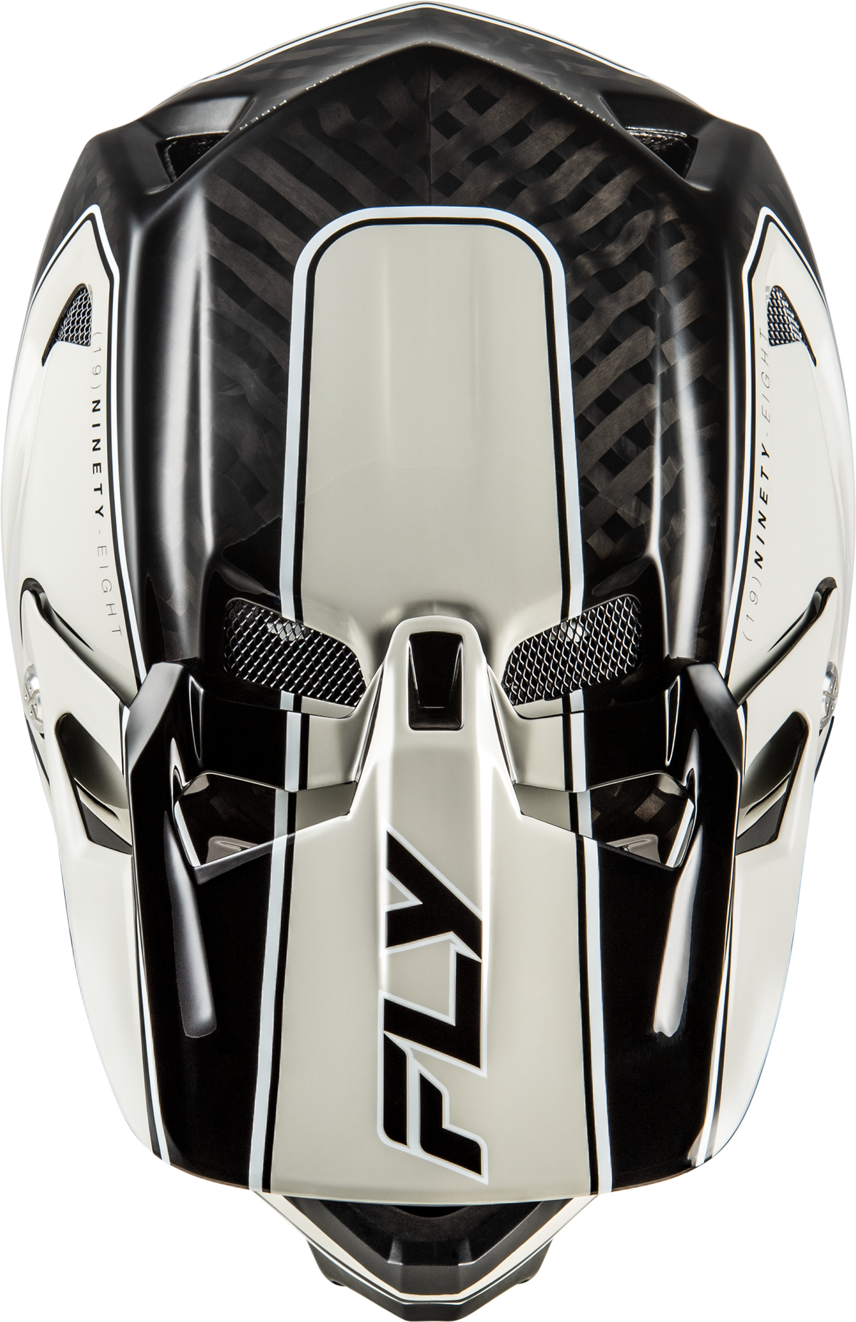 Werx R Flow Carbon Helmet Black Carbon/Grey Lg