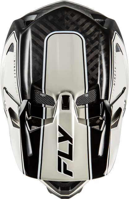 Werx R Flow Carbon Helmet Black Carbon/Grey Lg