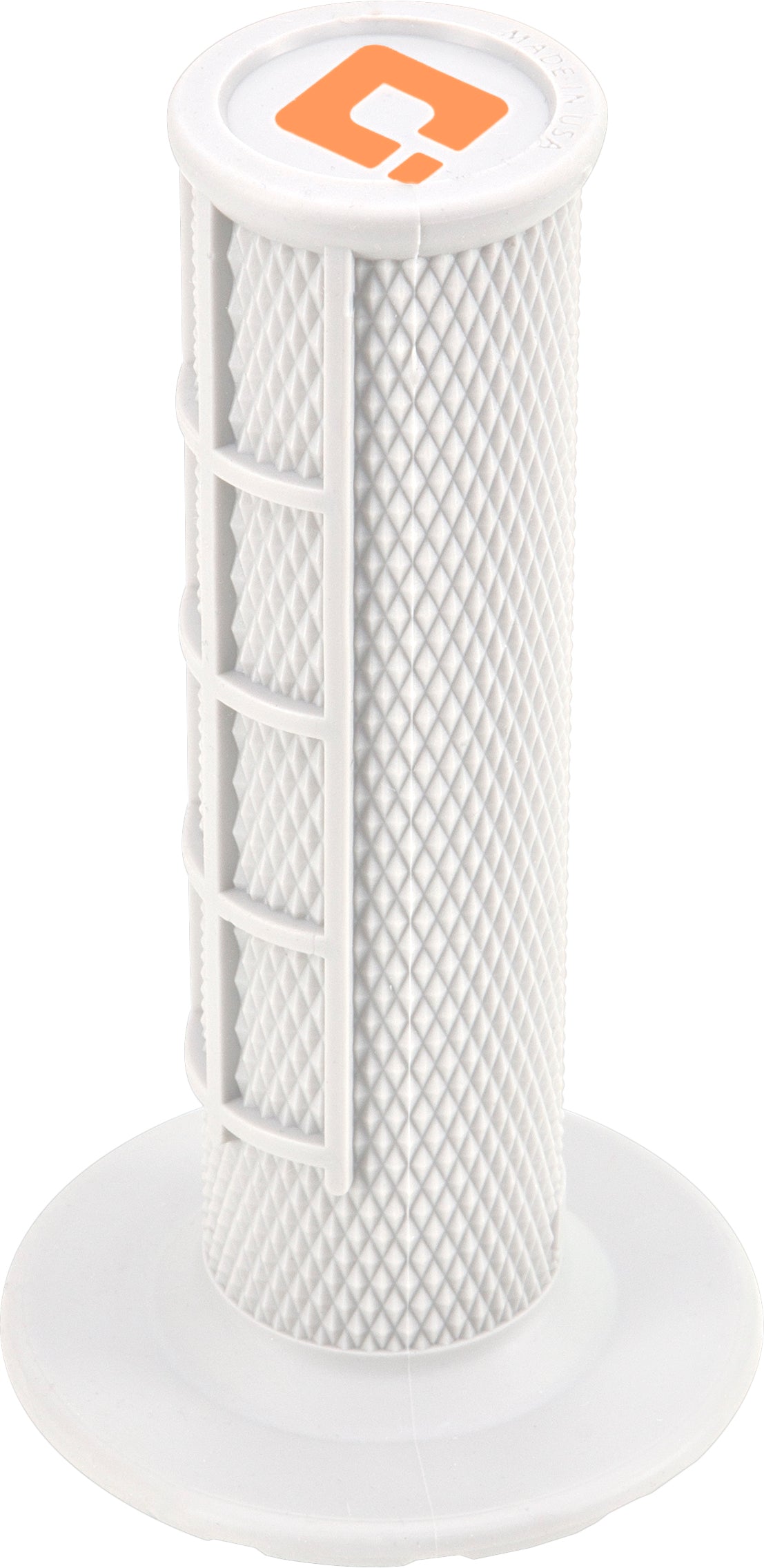 ODI Half Waffle Lock On Grip - Pro White