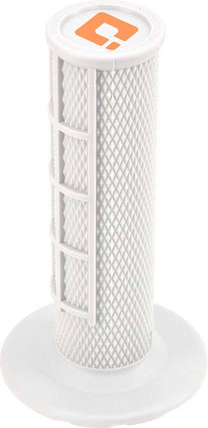 ODI Half Waffle Lock On Grip - Pro White