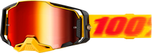 Armega Goggle Tetsu Mirror Red Lens