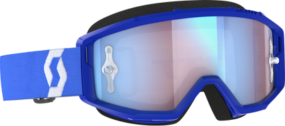 Primal Goggle Blue/White Blue Chrome Works