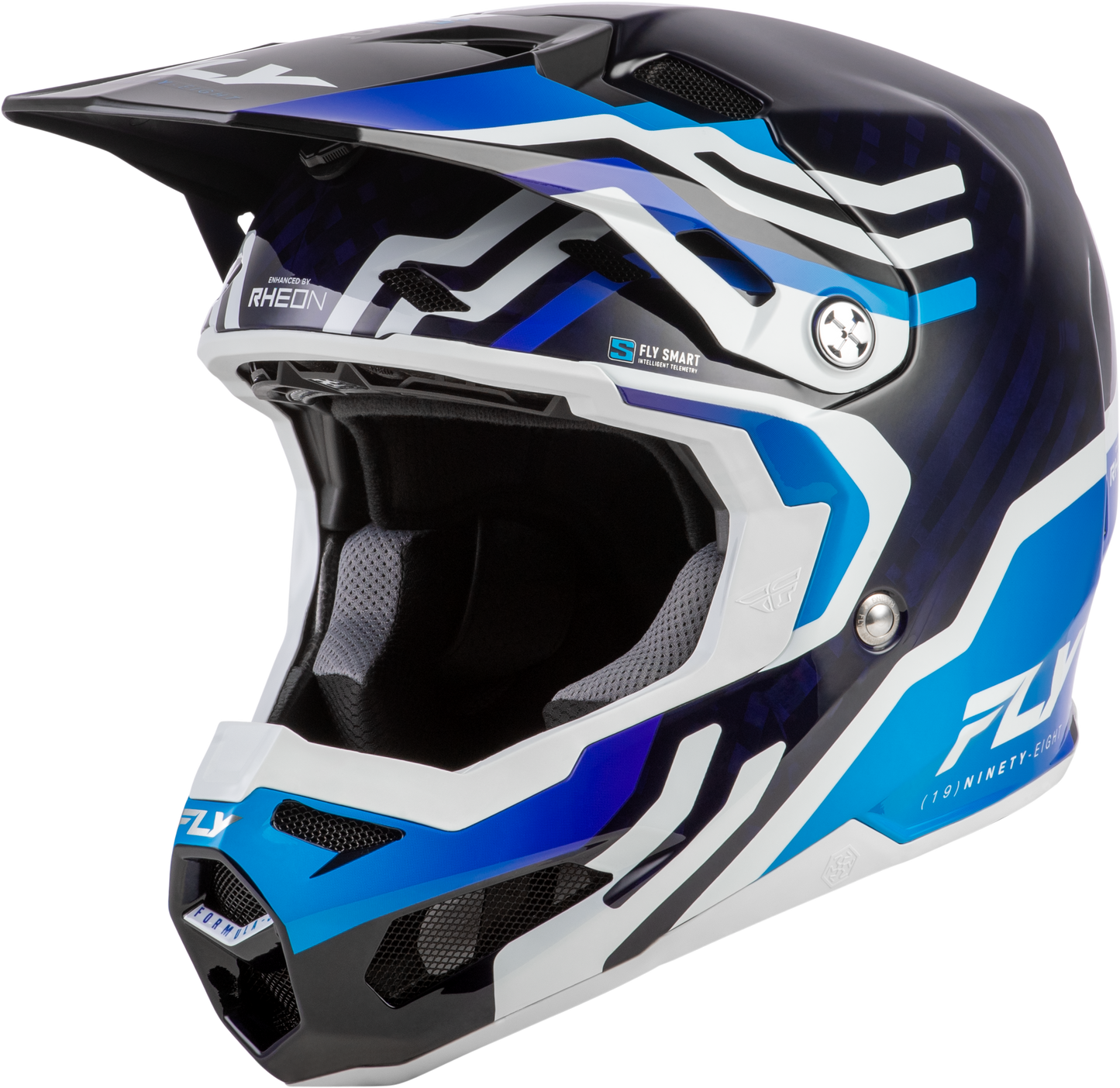 Yth Formula S Carbon Byte Hlmt Blue Carbon/Blue/White Yl